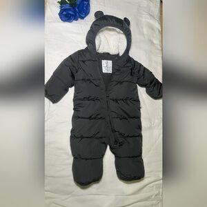Gap Black Puffer Snowsuit